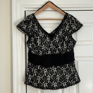 Dress Barn Formal Lace Top